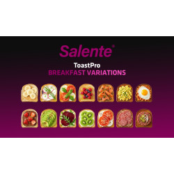 Salente ToastPro, topinkovač, nerez, čierny