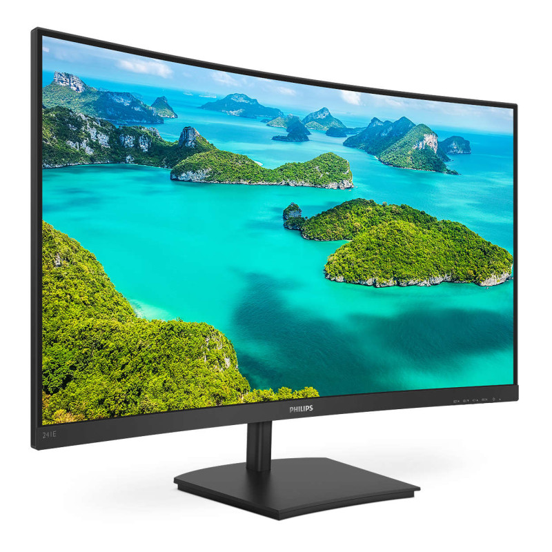 Philips/241E1SCA/00/23,6''/VA/FHD/75Hz/4ms/Black/3R