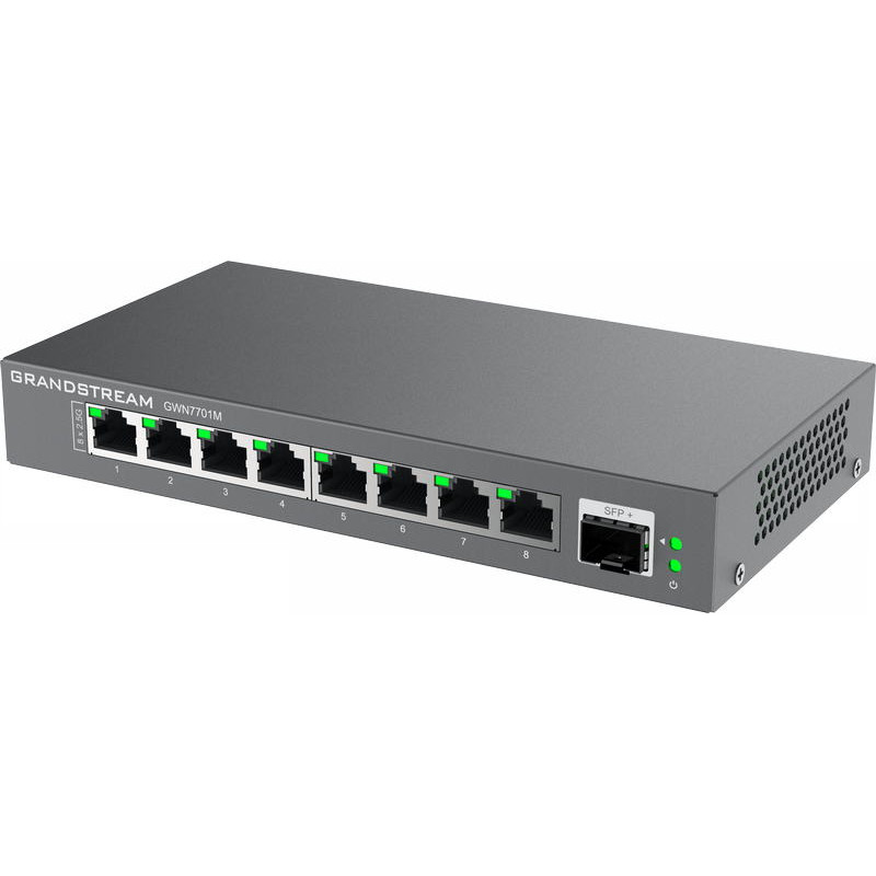 Grandstream GWN7701M Unmanaged Network Switch 8x2,5Gb portov / 1 SFP+