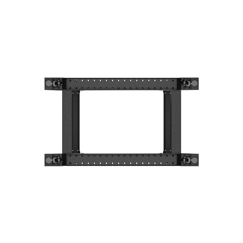 LANBERG OTVORENÝ RACK 22U 600X1000 ČIERNY