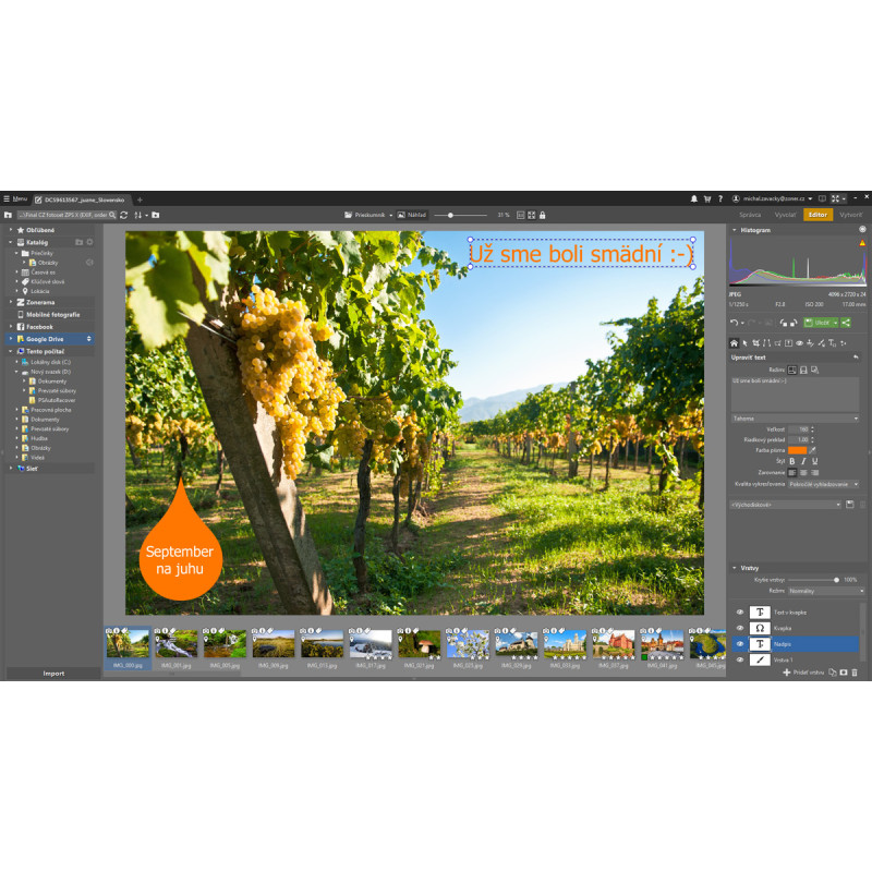 ZONER SOFTWARE - Zoner Studio na 1 rok pre 1 užívateľa
