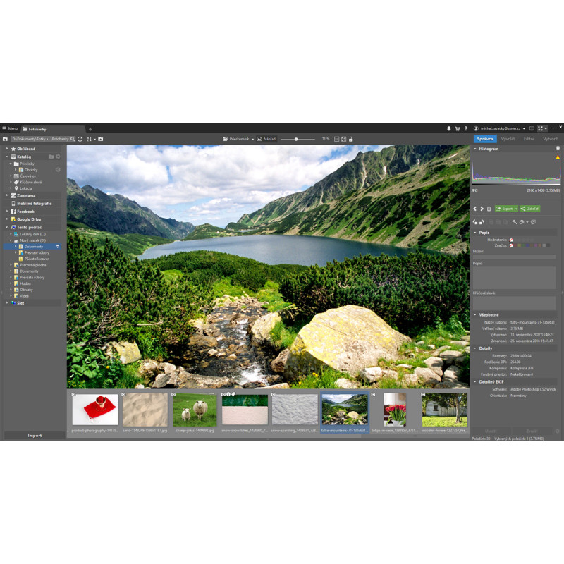 ZONER SOFTWARE - Zoner Studio na 1 rok pre 1 užívateľa