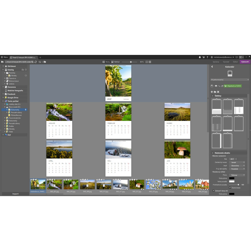ZONER SOFTWARE - Zoner Studio na 1 rok pre 1 užívateľa