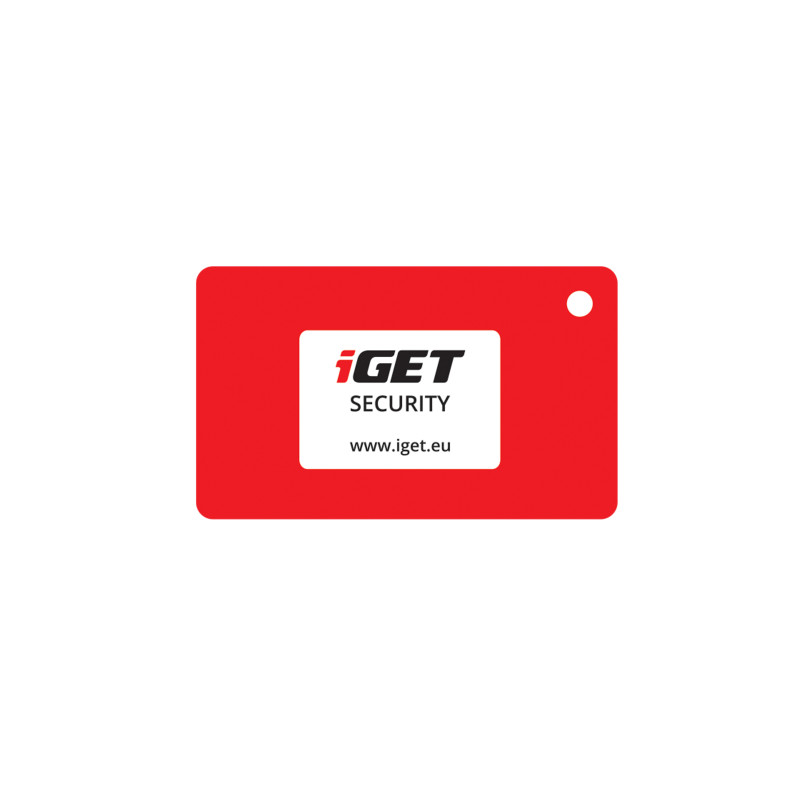 iGET SECURITY MP22 - RFID karta k klávesnici MP13 pre alarm M6-4G, minimálne rozmery