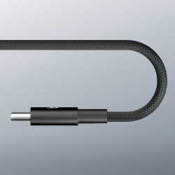 APPLE - Beats 240W USB-C/USB-C Braided Cable (3m) - Black