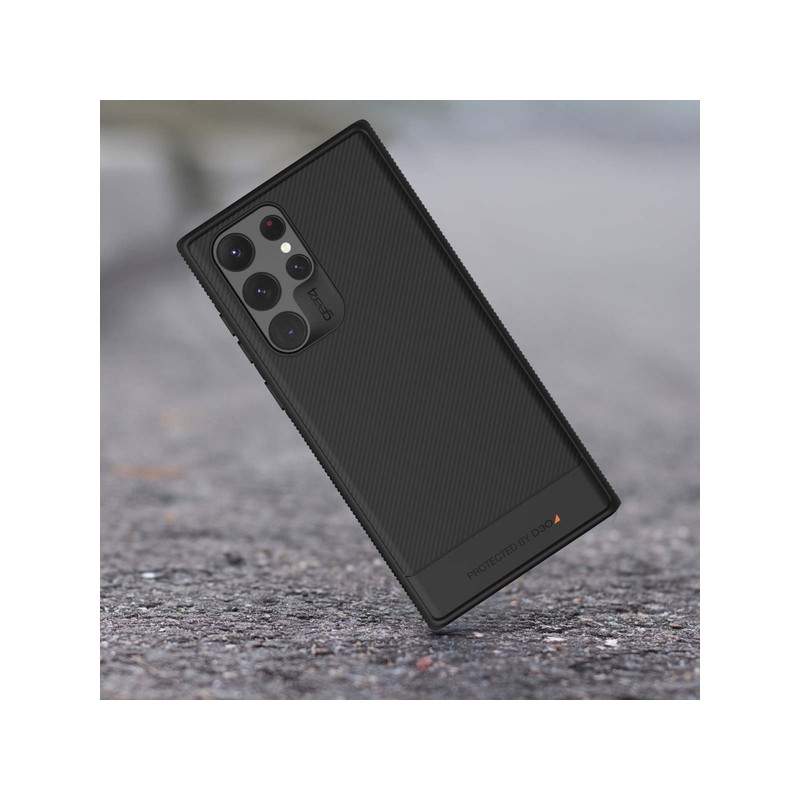 ZAGG GEAR4 Copenhagen kryt SG S22 Ultra čierny