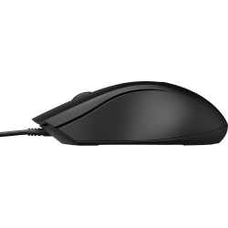 HP 100/Kancelárska/Optická/1 600 DPI/Drôtová USB/Čierna