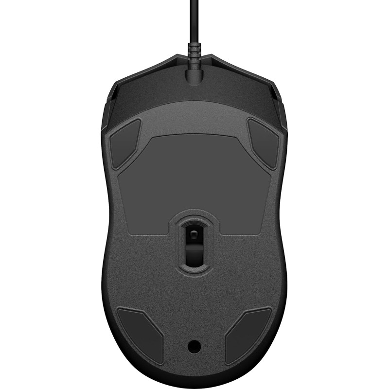 HP 100/Kancelárska/Optická/1 600 DPI/Drôtová USB/Čierna