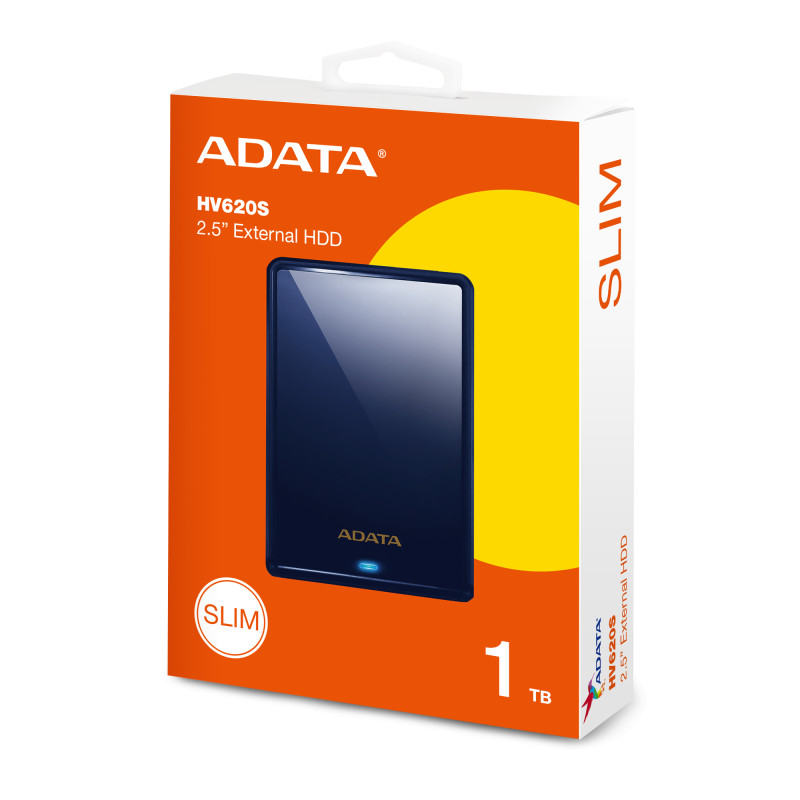 ADATA HV620S 1TB ext. 2,5'' HDD modrý