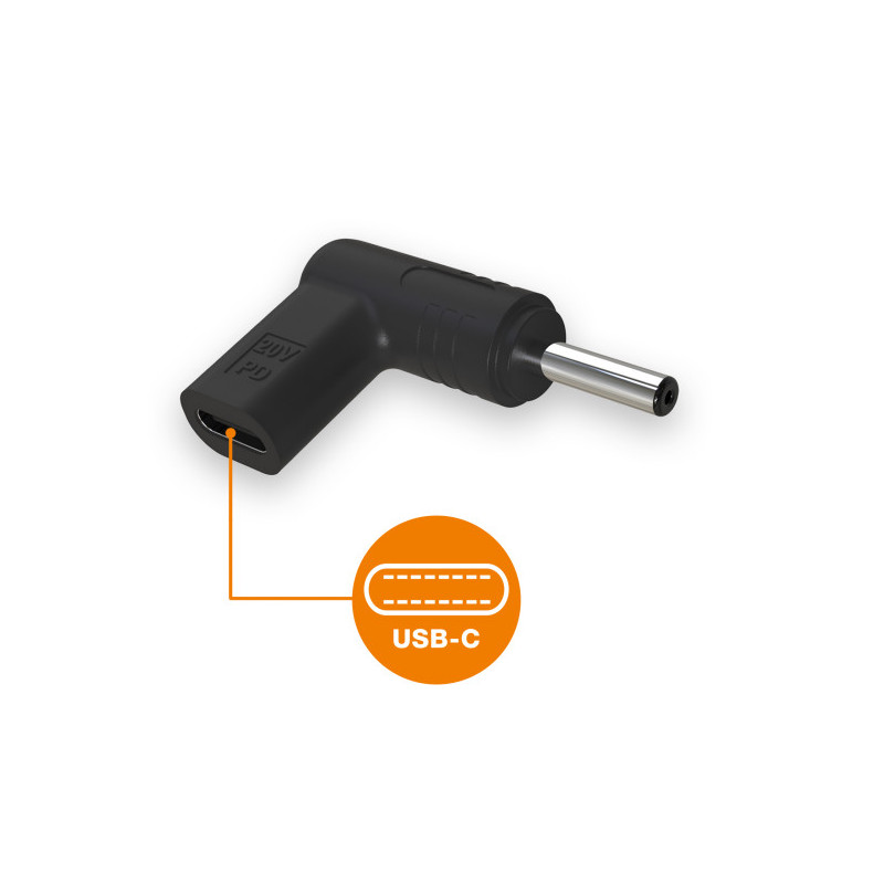 Aligator USB-C napájacia redukcia 4,0 x 1,35 mm pre notebooky Asus