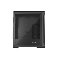 Počítačová skriňa Genesis IRID 505 ARGB V2/Midi Tower/Transpar./Čierna