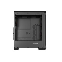 Počítačová skriňa Genesis IRID 505 ARGB V2/Midi Tower/Transpar./Čierna