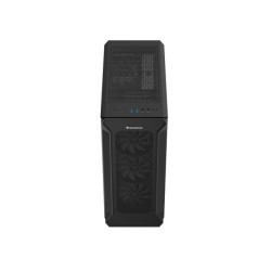 Počítačová skriňa Genesis IRID 505 ARGB V2/Midi Tower/Transpar./Čierna