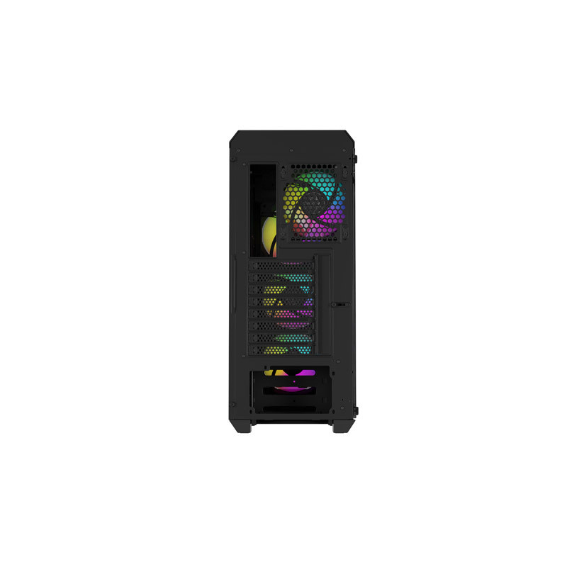 Počítačová skriňa Genesis IRID 505 ARGB V2/Midi Tower/Transpar./Čierna