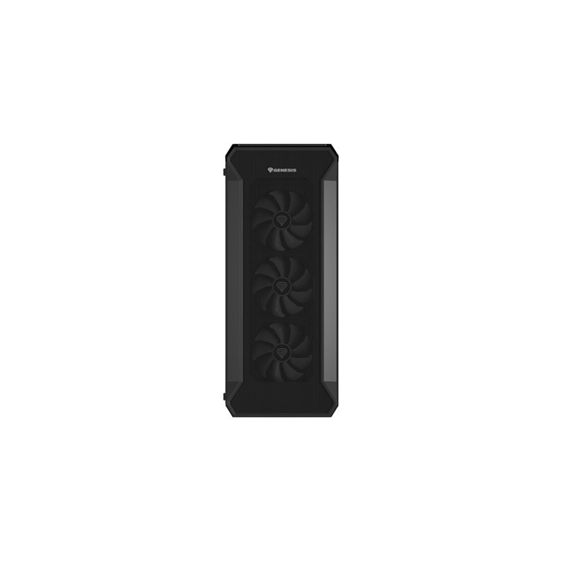 Počítačová skriňa Genesis IRID 505 ARGB V2/Midi Tower/Transpar./Čierna