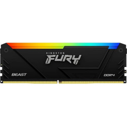 Kingston FURY Beast/DDR4/32GB/3200MHz/CL16/1x32GB/RGB/Black