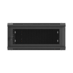 LANBERG NÁSTENNÁ INŠTALAČNÁ SKRIŇA 19'' 4U 600X600 ČIERNE PERFOROVANÉ DVERE (PLOCHÉ BALENIE)