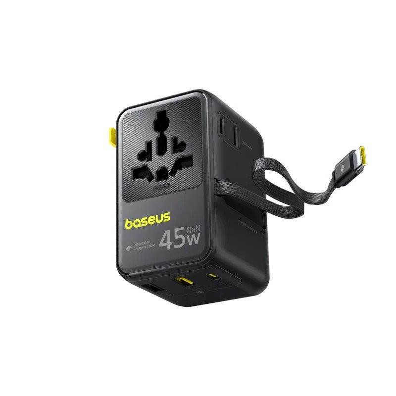 NONAME - Baseus PicoGo AG11 Fast Universal 45W Nabíjačka Cosmic Black
