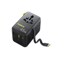 NONAME - Baseus PicoGo AG11 Fast Universal 45W Nabíjačka Cosmic Black