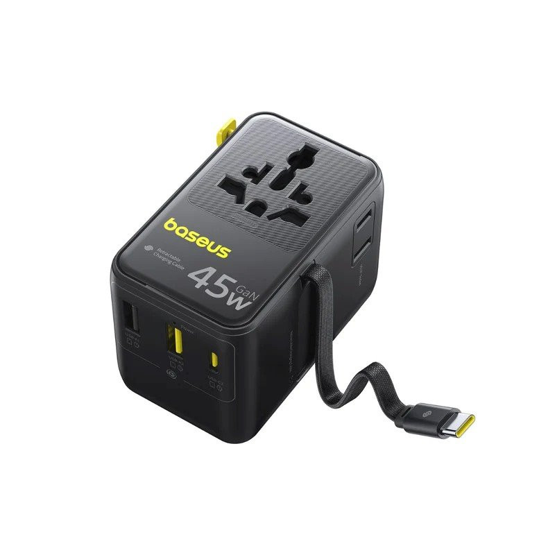 NONAME - Baseus PicoGo AG11 Fast Universal 45W Nabíjačka Cosmic Black
