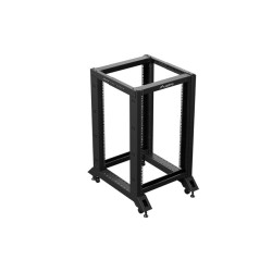 LANBERG OTVORENÝ RACK 18U 600X800 ČIERNY
