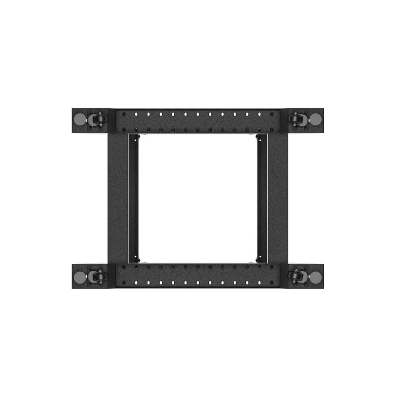 LANBERG OTVORENÝ RACK 18U 600X800 ČIERNY