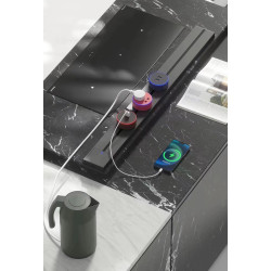 Zásuvkový modul Viking A30B, čierna/výstupy - 1xAC/výkon až 2500W/230V,16A,50Hz/Zásuvka typu F