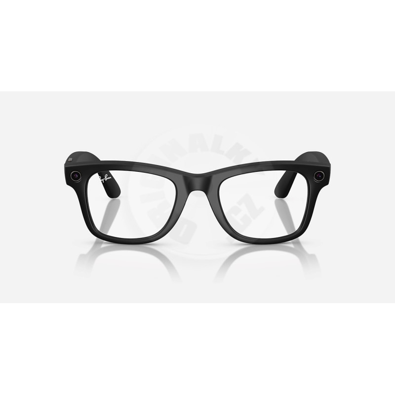 GOOGLE - Meta Ray-Ban Gen1 Wayfarer - Matte Black/Clear to Graphite Green Transitions