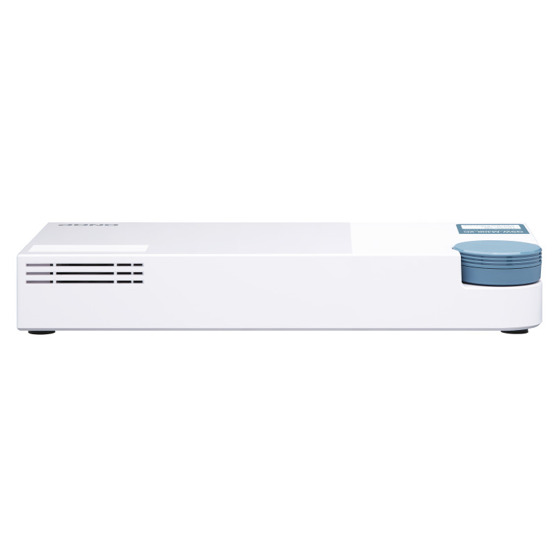 QNAP riadený switch QSW-M408-2C (12portov: 8x Gigabit port + 4x 10G SFP+ /2x 10GbE kombo porty)
