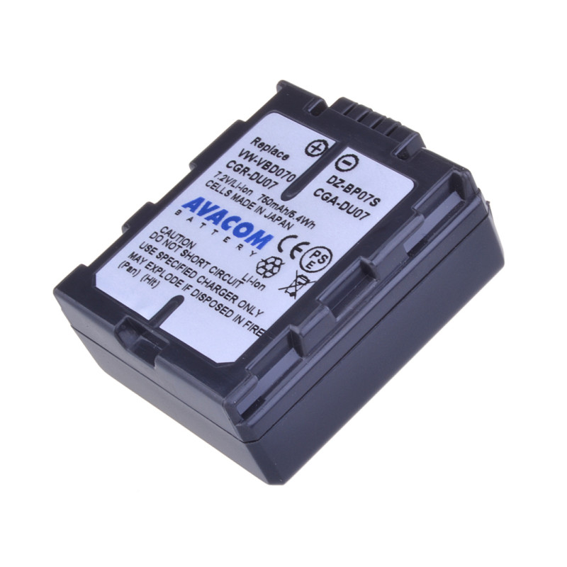Batérie AVACOM Panasonic CGA-DU07 Li-ion 7.2V 750m
