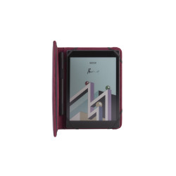 C-TECH PROTECT Puzdro z pravej kože pre 8'' zariadenie, RLC-01, bordó (Pocketbook Inkpad 3/4, Onyx Boox
