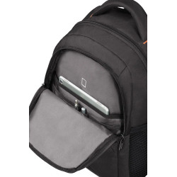 American Tourister AT WORK LAPTOP BACKPACK 13.3'' - 14,1 Black/Orange