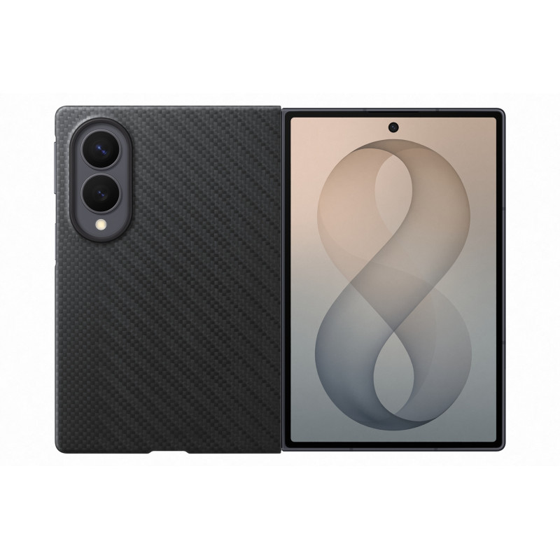 Samsung Karbónový kryt s magnetom pre Galaxy Z Fold8, Black