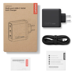 Lenovo Multi-port USB-C 100 W GaN Charger