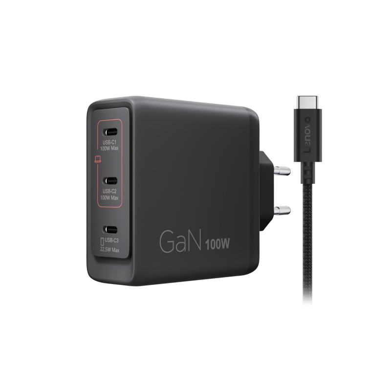 Lenovo Multi-port USB-C 100 W GaN Charger