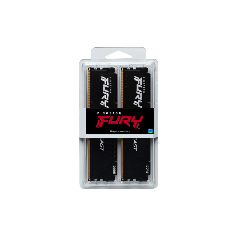 Kingston FURY Beast EXPO/DDR5/64GB/5600MHz/CL36/2x32GB/Black