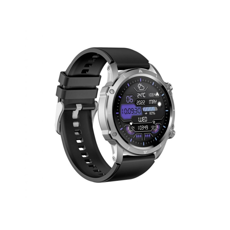 CARNEO Adventure HR+ 2nd Gen/Silver/Šport Band/Black