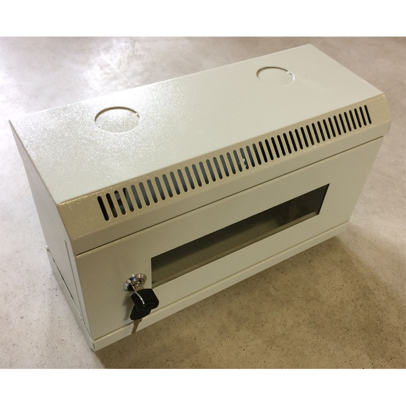 10'' rack jednodielny 4U/140 DATACOM Šedý Skl.dv.