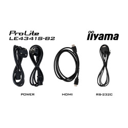43'' iiyama LE4341S-B2: IPS, FHD, 3x HDMI, LAN, USB