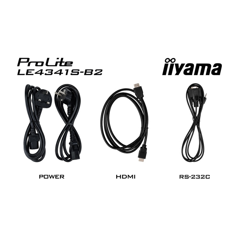 43'' iiyama LE4341S-B2: IPS, FHD, 3x HDMI, LAN, USB