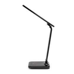 FELLOWES - Platinet PDL194B stolná LED lampa Remus 5W stmievateľná, dotykové ovládanie, USB port, čierna