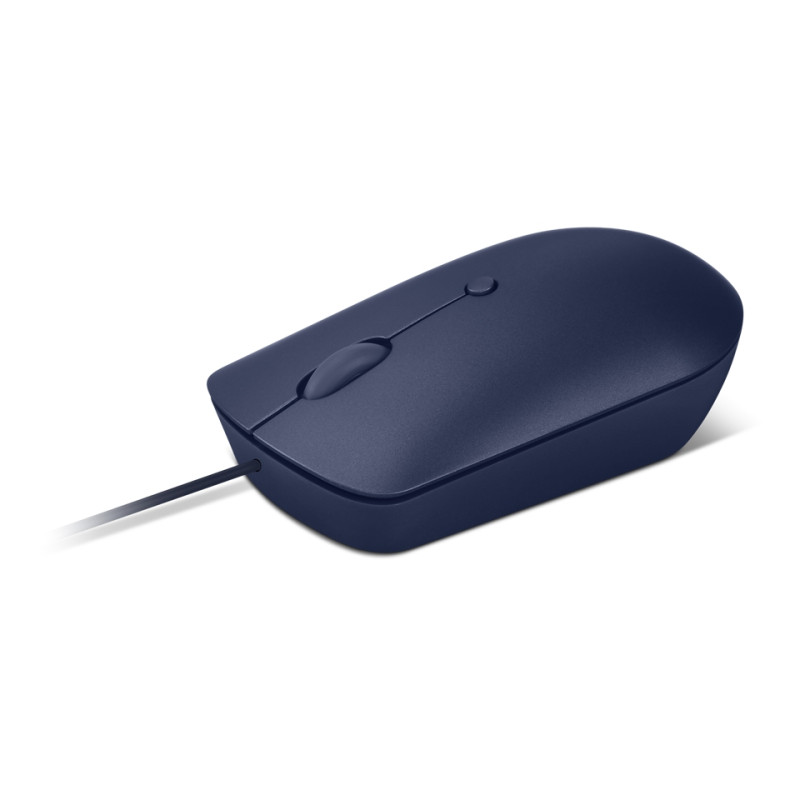 Lenovo 540/Cestová/Optická/2 400 DPI/Drôtová USB-C/Modrá