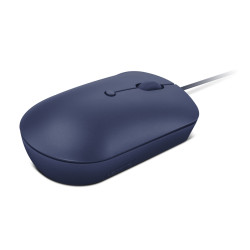 Lenovo 540/Cestová/Optická/2 400 DPI/Drôtová USB-C/Modrá