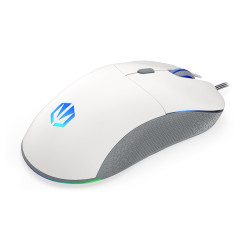 Endorfy GEM/Herná/Optická/Pre pravákov/8 000 DPI/Drôtové USB-A/Biela