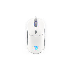 Endorfy GEM/Herná/Optická/Pre pravákov/8 000 DPI/Drôtové USB-A/Biela