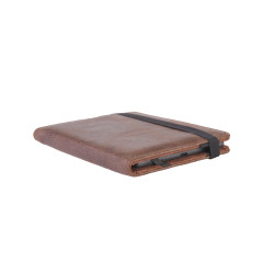 C-TECH PROTECT puzdro z pravej kože pre 6'' zariadenie, RLC-02, hnedé (Onyx Boox Go 6 a Poke 5)