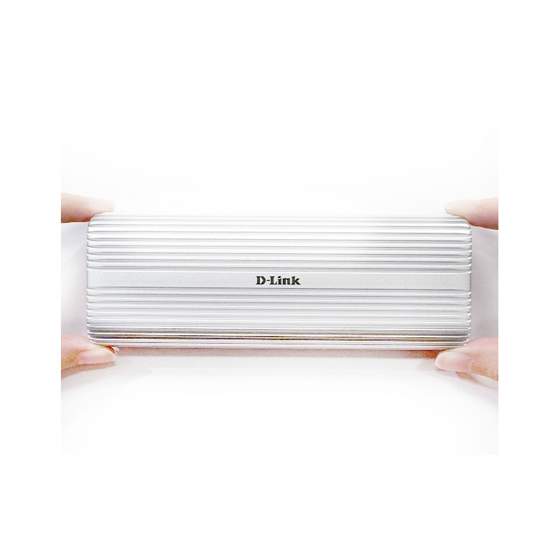 D-Link DSP-411 USB-C 4.0 M.2 NVMe SSD Enclosure