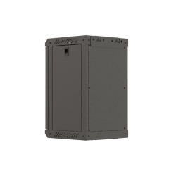 LANBERG RACKOVÁ SKRIŇA 10'' NÁSTENNÁ 9U/300X300 (FLAT PACK) S PRESKLENÝMI DVERMI ČIERNA