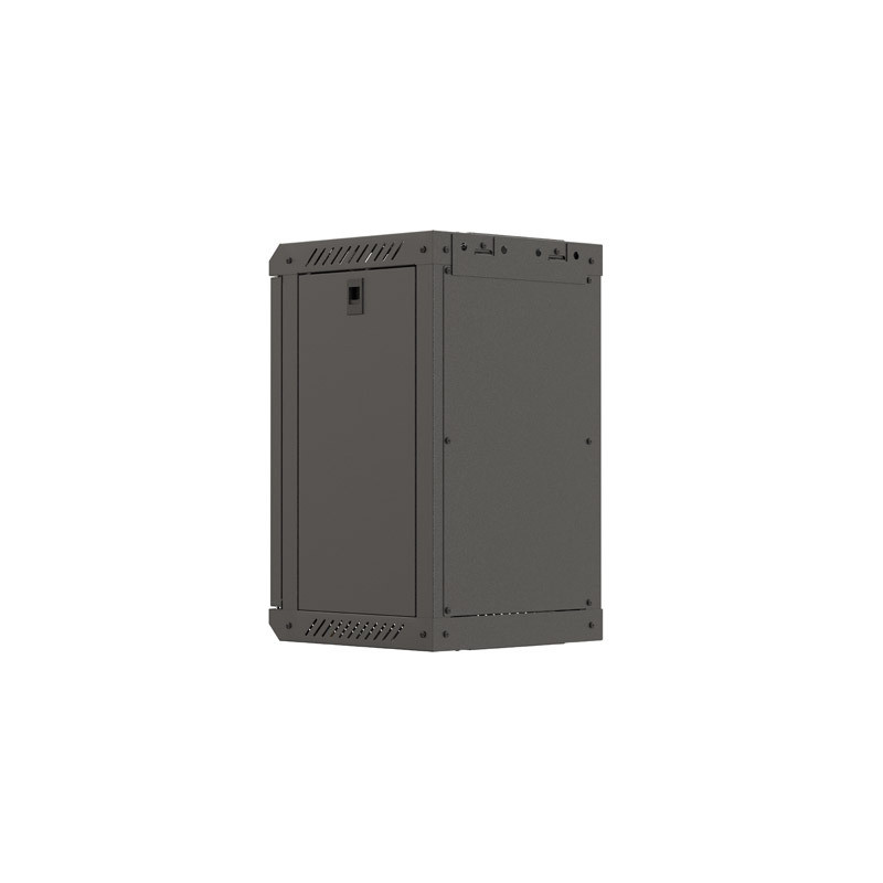 LANBERG RACKOVÁ SKRIŇA 10'' NÁSTENNÁ 9U/300X300 (FLAT PACK) S PRESKLENÝMI DVERMI ČIERNA