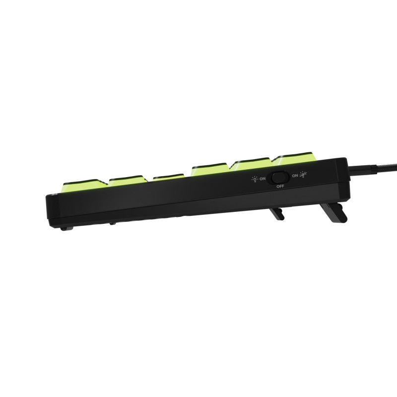 Mechanická herná klávesnica Genesis THOR 430 TKL/Drôtové USB-A/US/Čierna